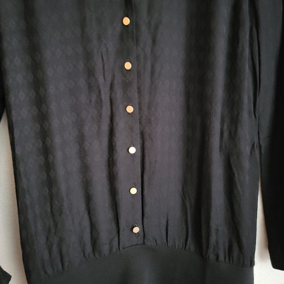 Sezane Seattle Dress in Black size 40 NWT - Picture 3 of 8